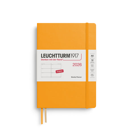 Leuchtturm Weekly Planner - Medium (A5) 5 3/4" x 8 1/4"