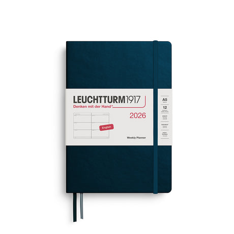 Leuchtturm Weekly Planner - Medium (A5) 5 3/4" x 8 1/4"