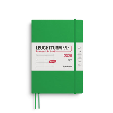 Leuchtturm Weekly Softcover Planner - Medium (A5) 5 3/4" x 8 1/4"