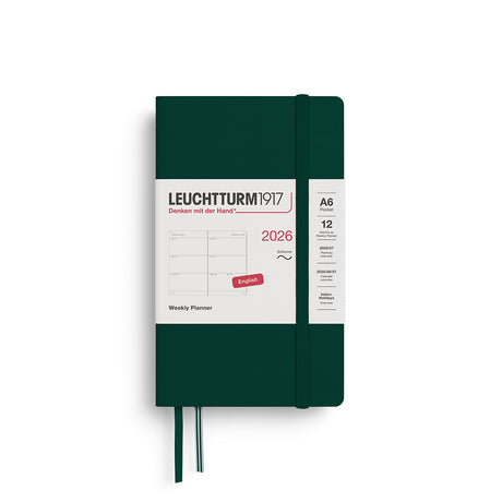 Leuchtturm Weekly Softcover Planner - Pocket (A6) 3 1/2" x 6"