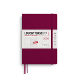 Leuchtturm Weekly Planner & Notebook - Medium (A5) 5 3/4" x 8 1/4"