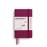 Leuchtturm Weekly Planner & Notebook - Pocket (A6) 3 1/2" x 6"