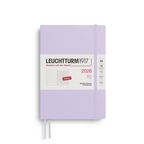 Leuchtturm Weekly Softcover Planner & Notebook - Medium (A5) 5 3/4" x 8 1/4"