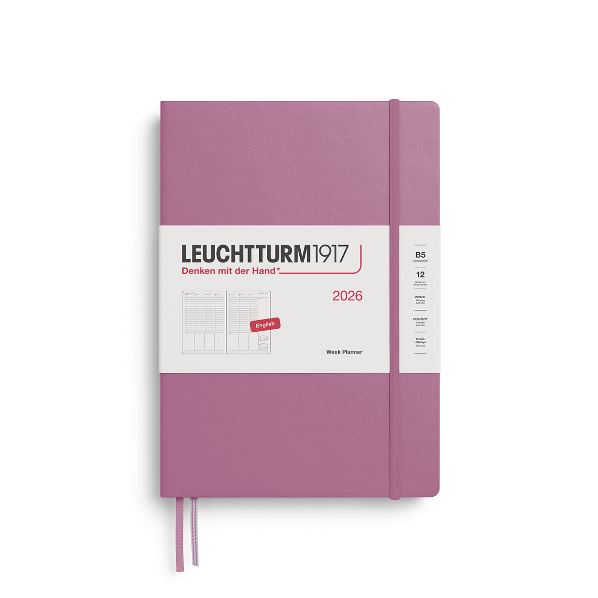 Leuchtturm Week Planner - Composition (B5) 7" x 10"
