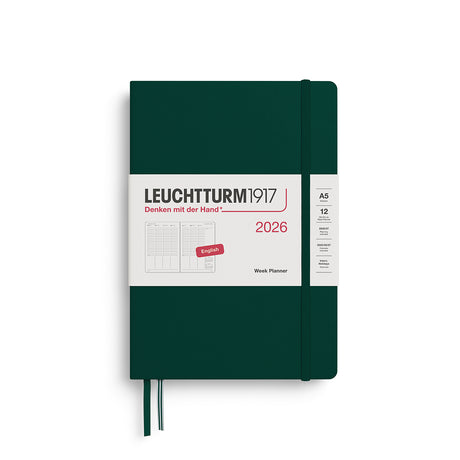 Leuchtturm Week Planner - Medium (A5) 5 3/4" x 8 1/4"