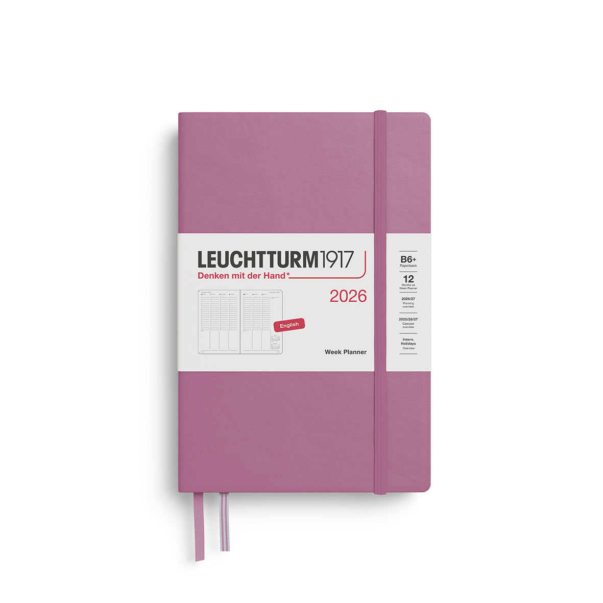 Leuchtturm Week Planner - (B6+) 5" x 7 1/2"