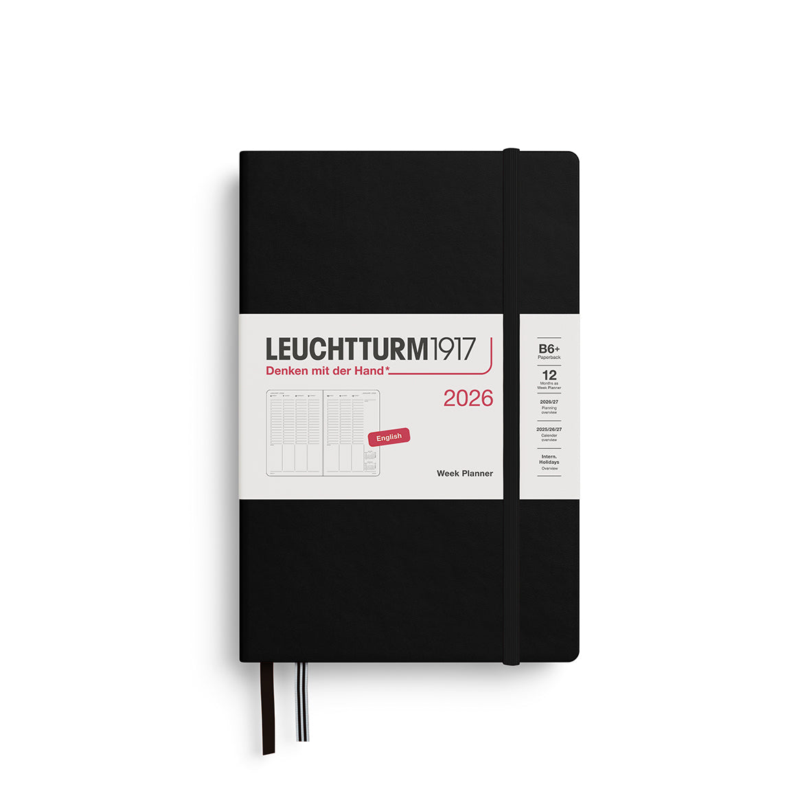 Leuchtturm Week Planner - (B6+) 5" x 7 1/2"