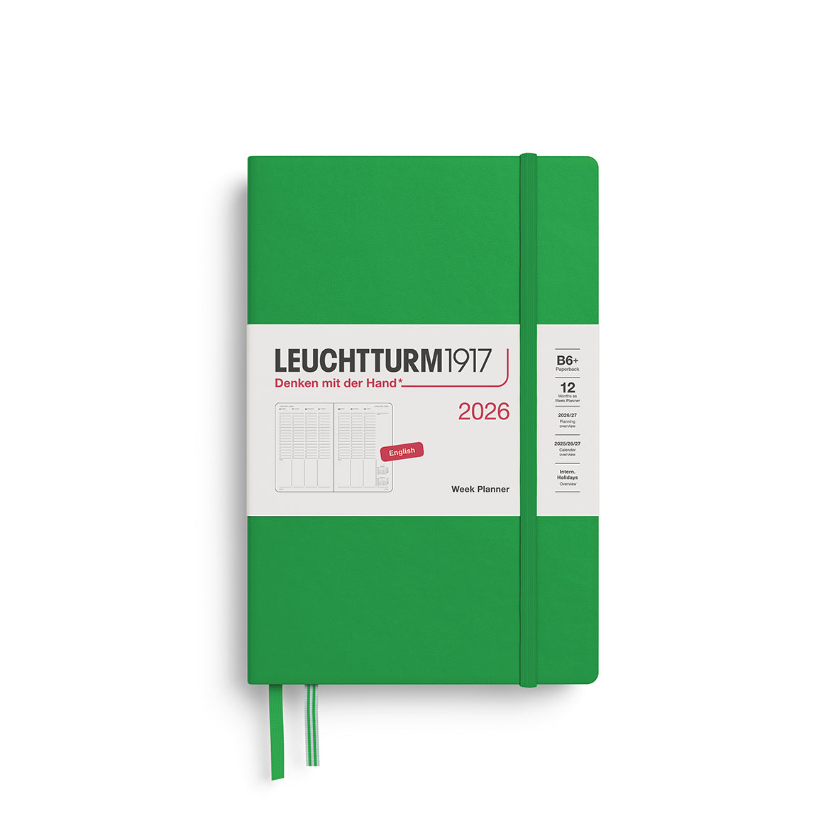 Leuchtturm Week Planner - (B6+) 5" x 7 1/2"