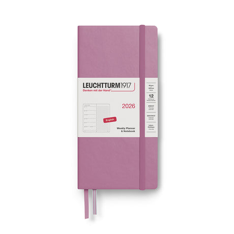 Leuchtturm Weekly Planner & Notebook - Dotted Wallet (B6+ x A6)