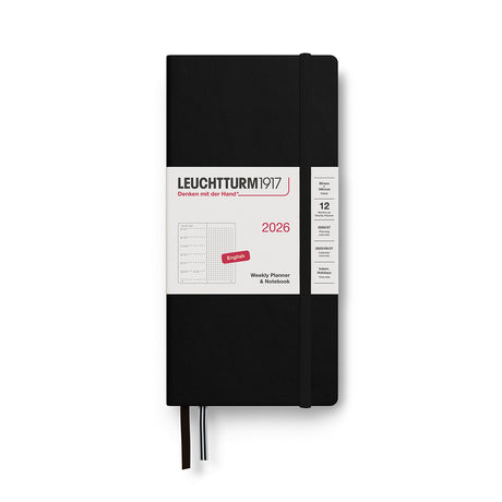 Leuchtturm Weekly Planner & Notebook - Dotted Wallet (B6+ x A6)