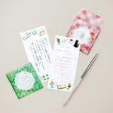 EL COMMUN Joyeux Mini Letter Set - Flower