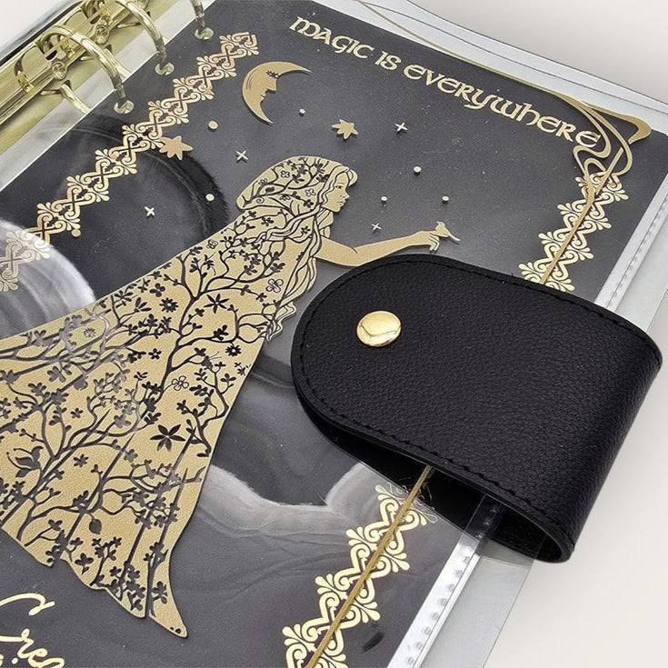 CoraCreaCrafts Witch Organizer Binder