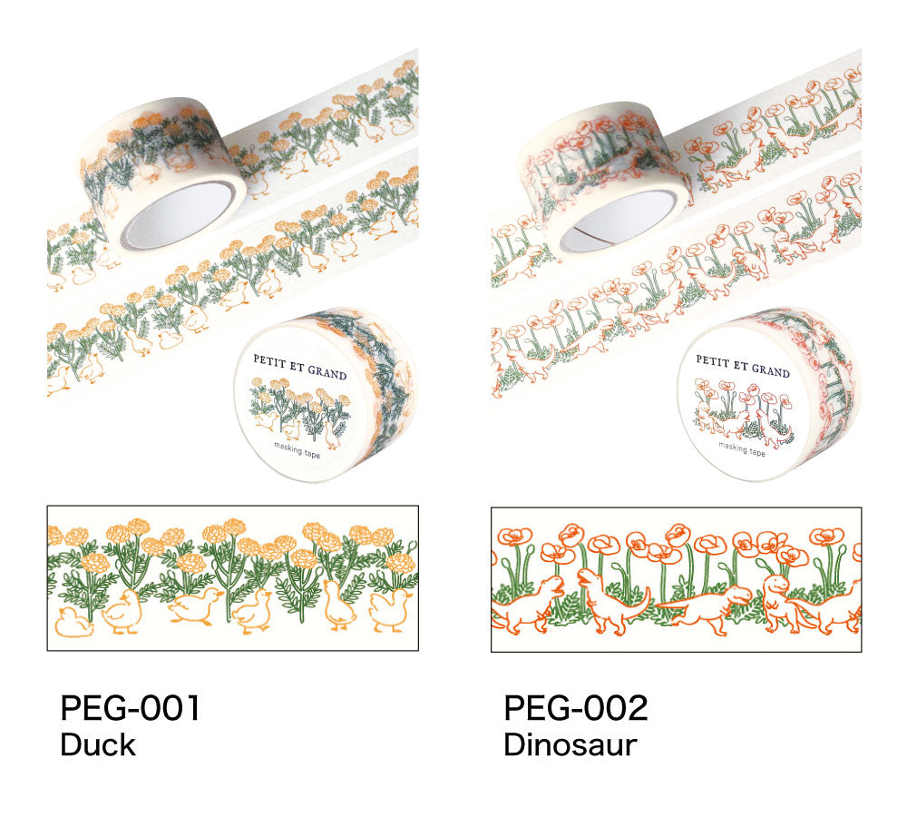 EL COMMUN Petit et Grand Masking Tape - Duck