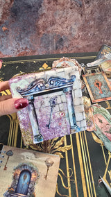 CoraCreaCrafts Lock & Key Clear Stamps