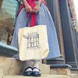 Atlas Stationers Tote Bag - Navy Storefront (Atlas Exclusive)