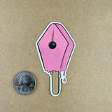 Atlas Stationers Sticker - Pink Drip