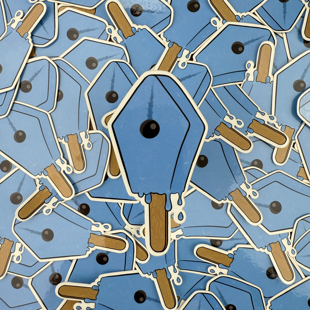 Atlas Stationers Sticker - Blue Drip