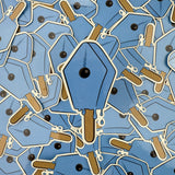 Atlas Stationers Sticker - Blue Drip