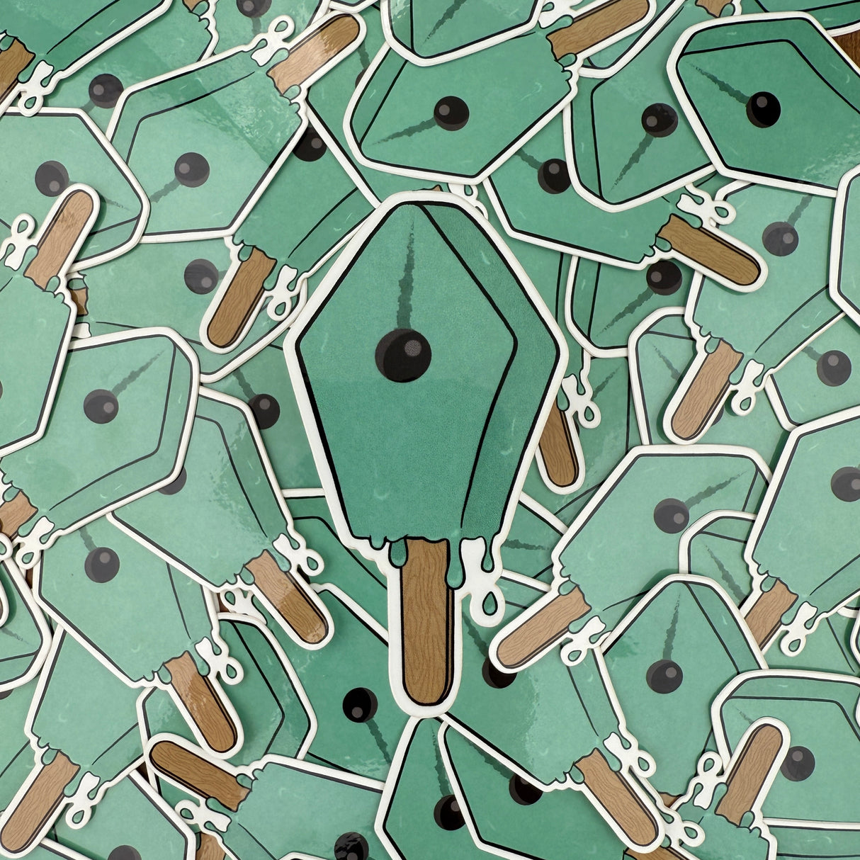 Atlas Stationers Sticker - Green Drip