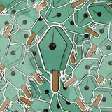 Atlas Stationers Sticker - Green Drip