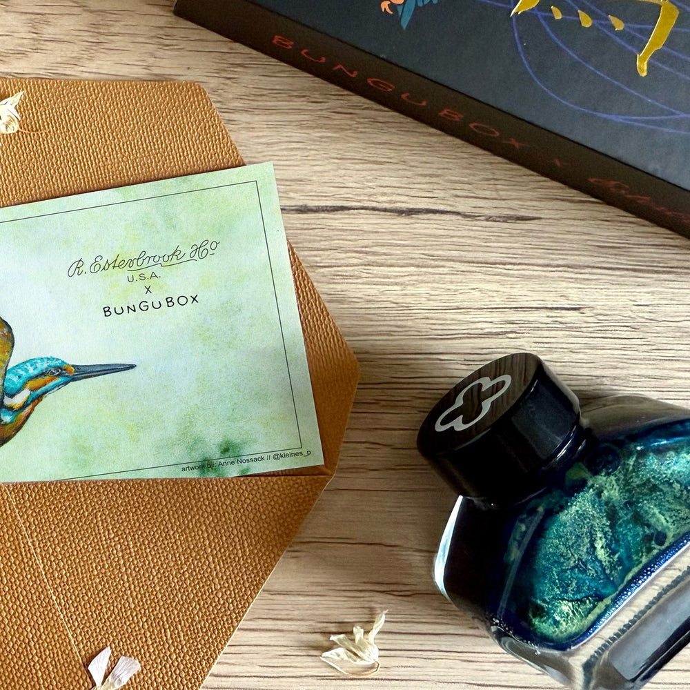 Esterbrook x BUNGUBOX Kingfisher Teal - Bottled Ink (Special Edition)