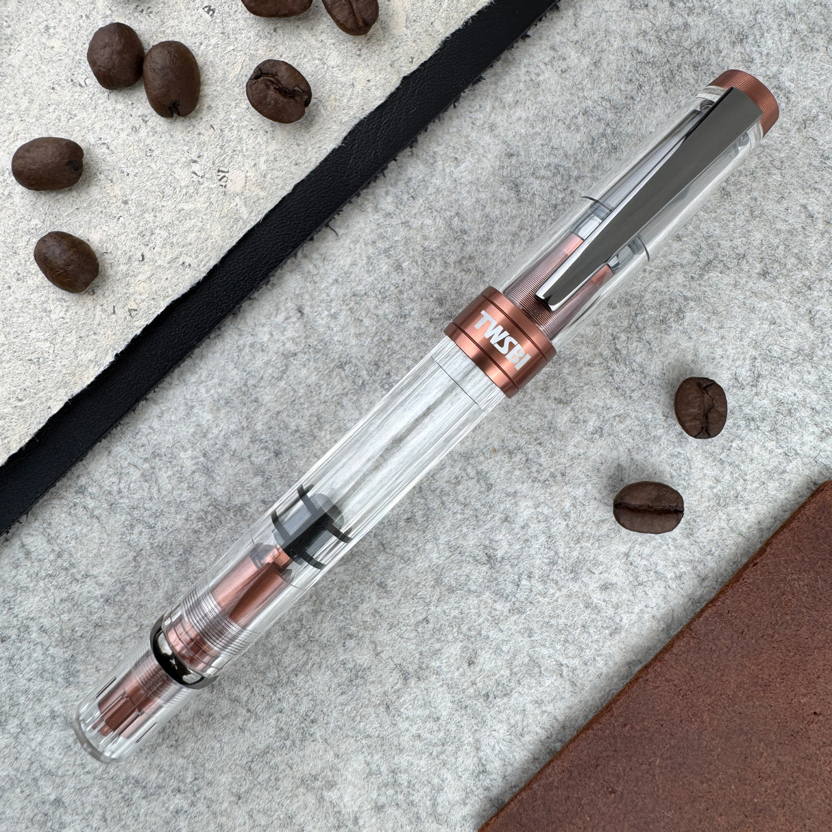 TWSBI Diamond 580ALR Fountain Pen - Affogato w/ Onyx