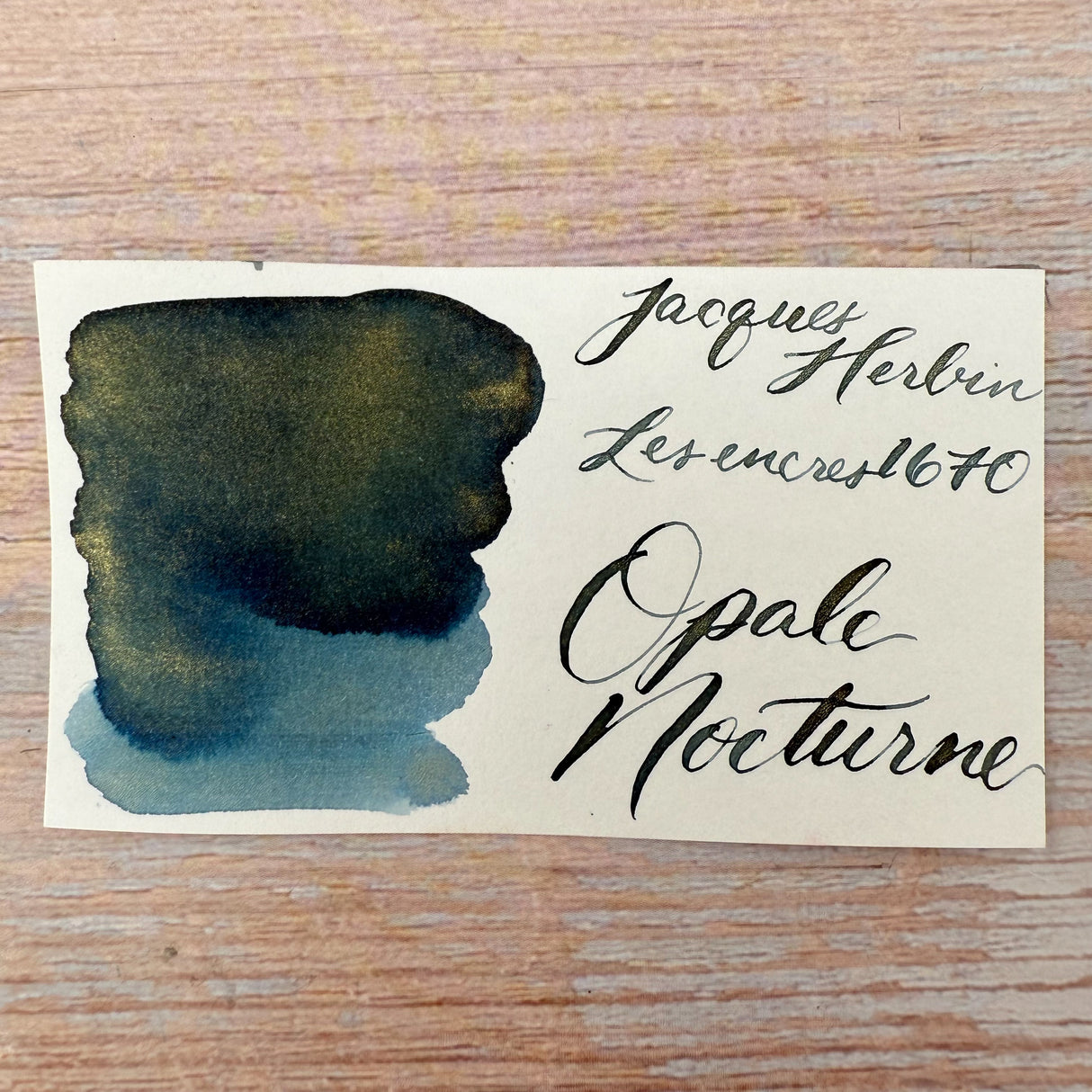 Jacques Herbin 1670 Opale Nocturne - 50ml Bottled Ink