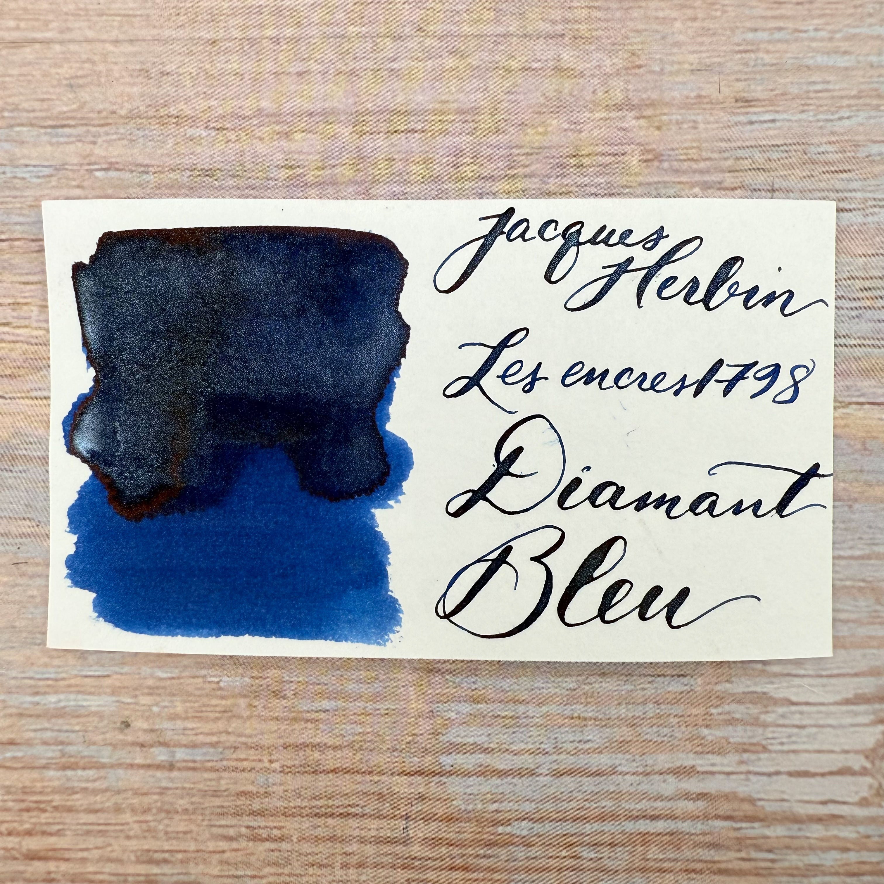 Jacques Herbin 1798 Diamant Bleu - 50ml Bottled Ink – Atlas Stationers