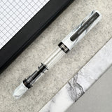 TWSBI Eco Fountain Pen - Carrara w/Onyx