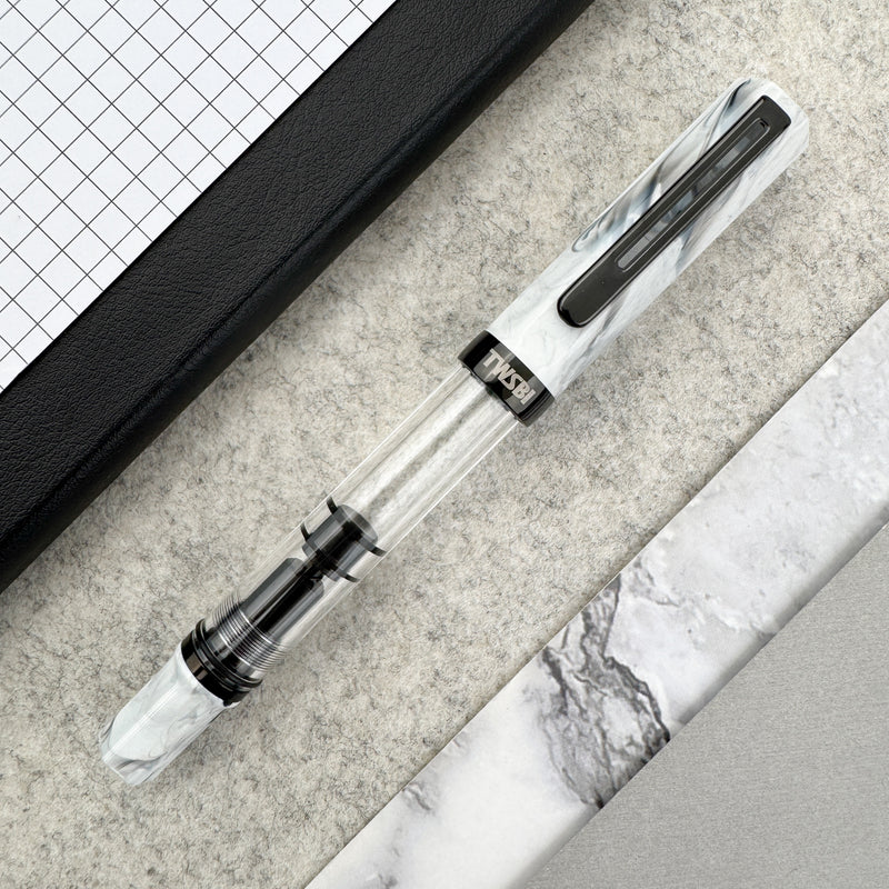 TWSBI Eco Fountain Pen - Carrara w/Onyx – Atlas Stationers