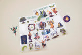 CoraCreaCrafts Fairy World Sticker Sheets