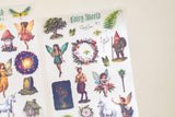 CoraCreaCrafts Fairy World Sticker Sheets