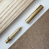 Tom's Studio The Brass Wren - Refillable Writing Pen
