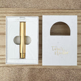 Tom's Studio The Brass Wren - Refillable Writing Pen
