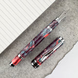 Monteverde Innova Fountain Pen - Salt Water Wine w/ Chrome (Atlas Exclusive)