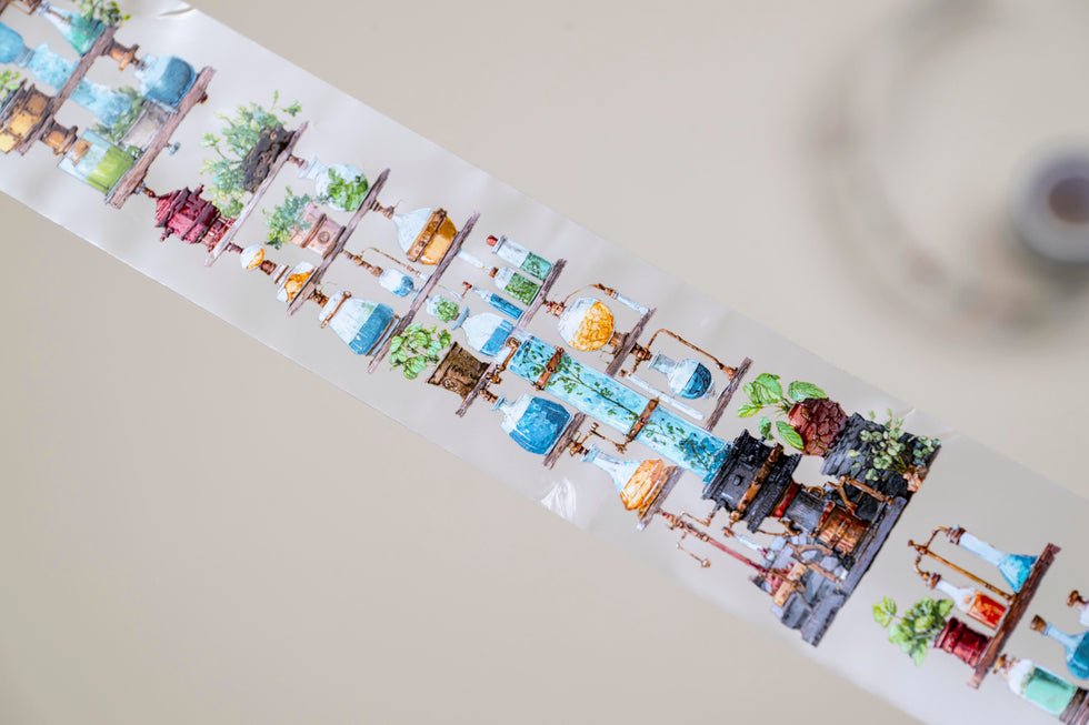 CoraCreaCrafts The Alchemist's Shelf Transparent Tape