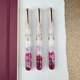 Nahvalur (Narwhal) Nautilus Fountain Pen -  Raspberry Cheesecake (Atlas Exclusive)