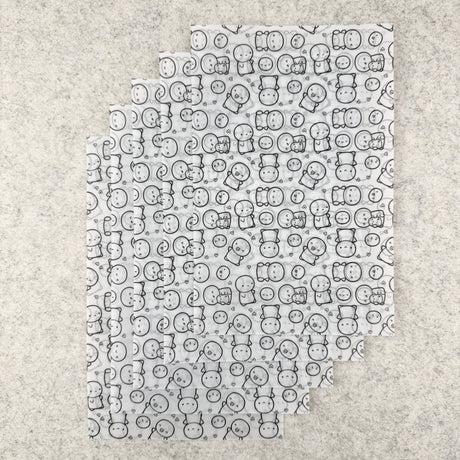 TheCoffeeMonsterzCo Vellum Paper - Set of 5