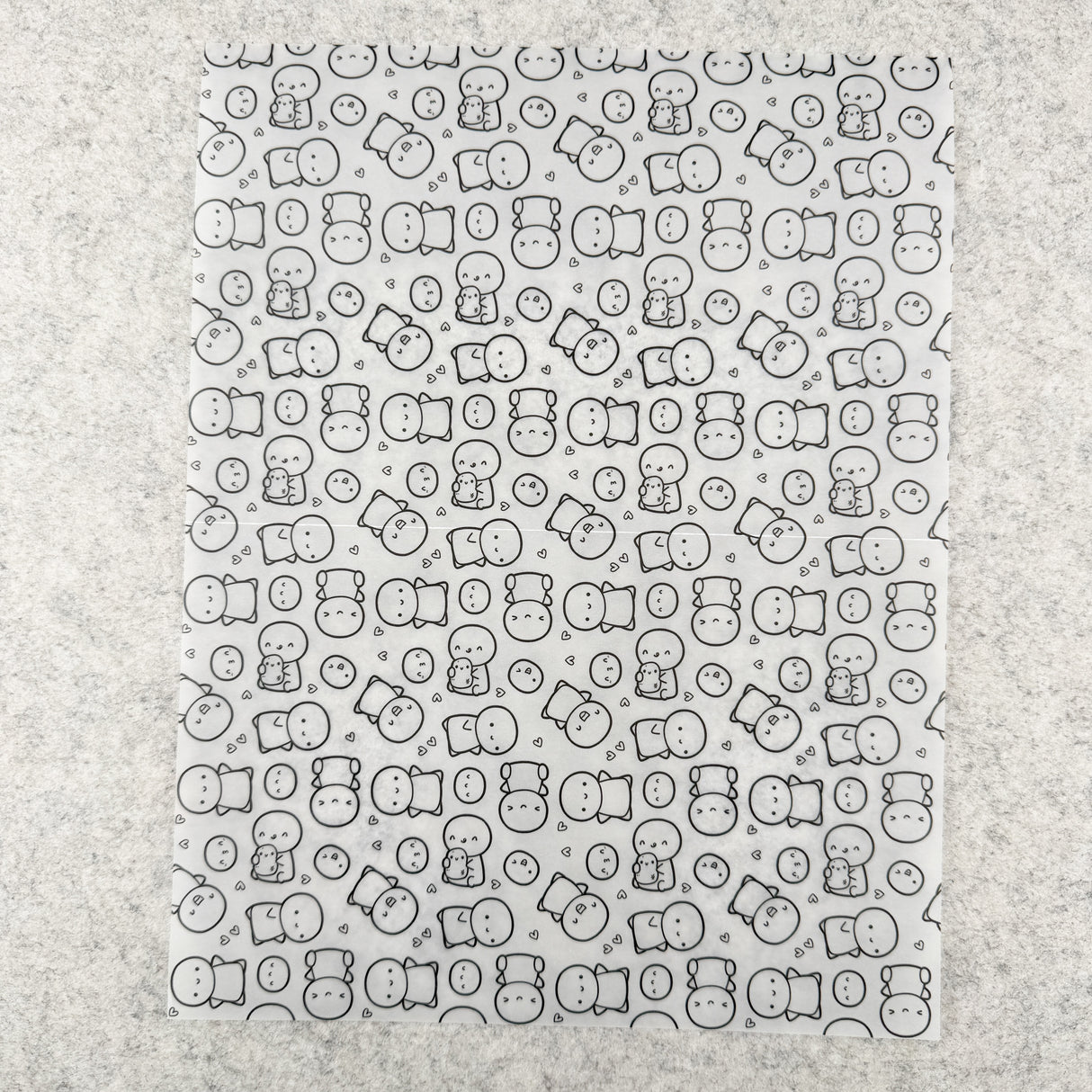 TheCoffeeMonsterzCo Vellum Paper - Set of 5