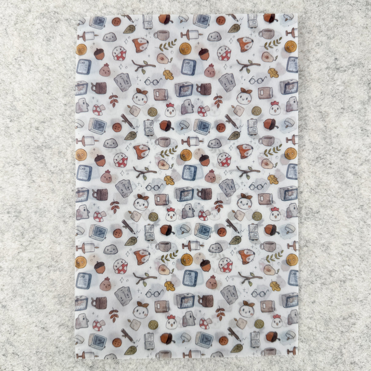 TheCoffeeMonsterzCo Vellum Paper - Set of 11