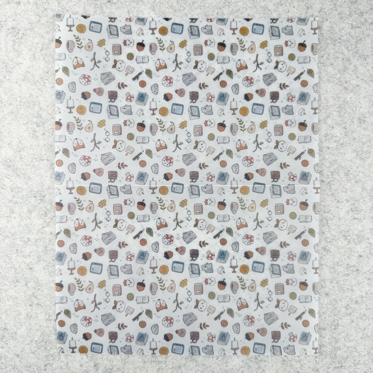 TheCoffeeMonsterzCo Vellum Paper - Set of 5