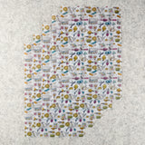 TheCoffeeMonsterzCo Vellum Paper - Set of 5