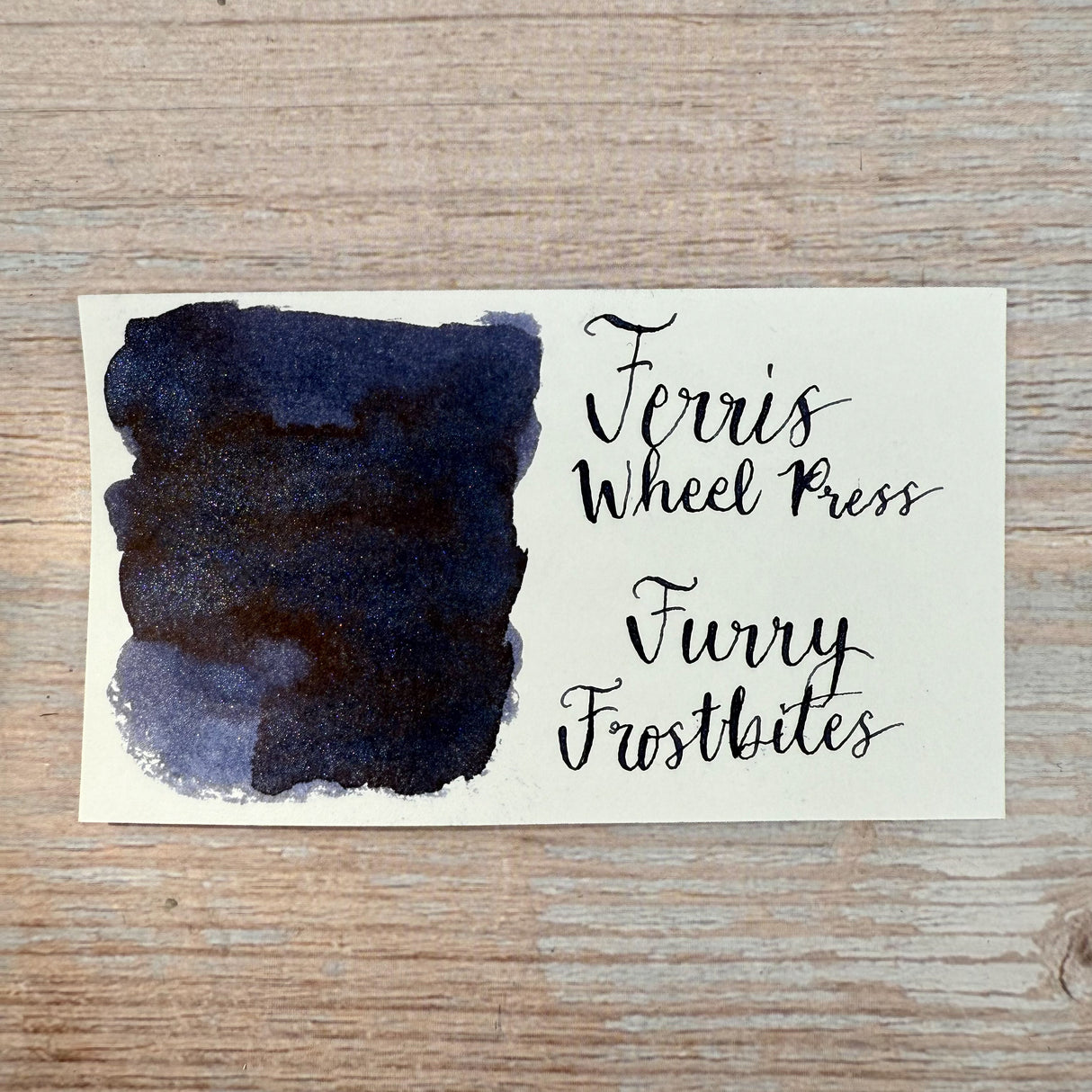 Ferris Wheel Press Bestiary Series - Furry Frostbites - 20ml Bottled Ink (Special Edition)