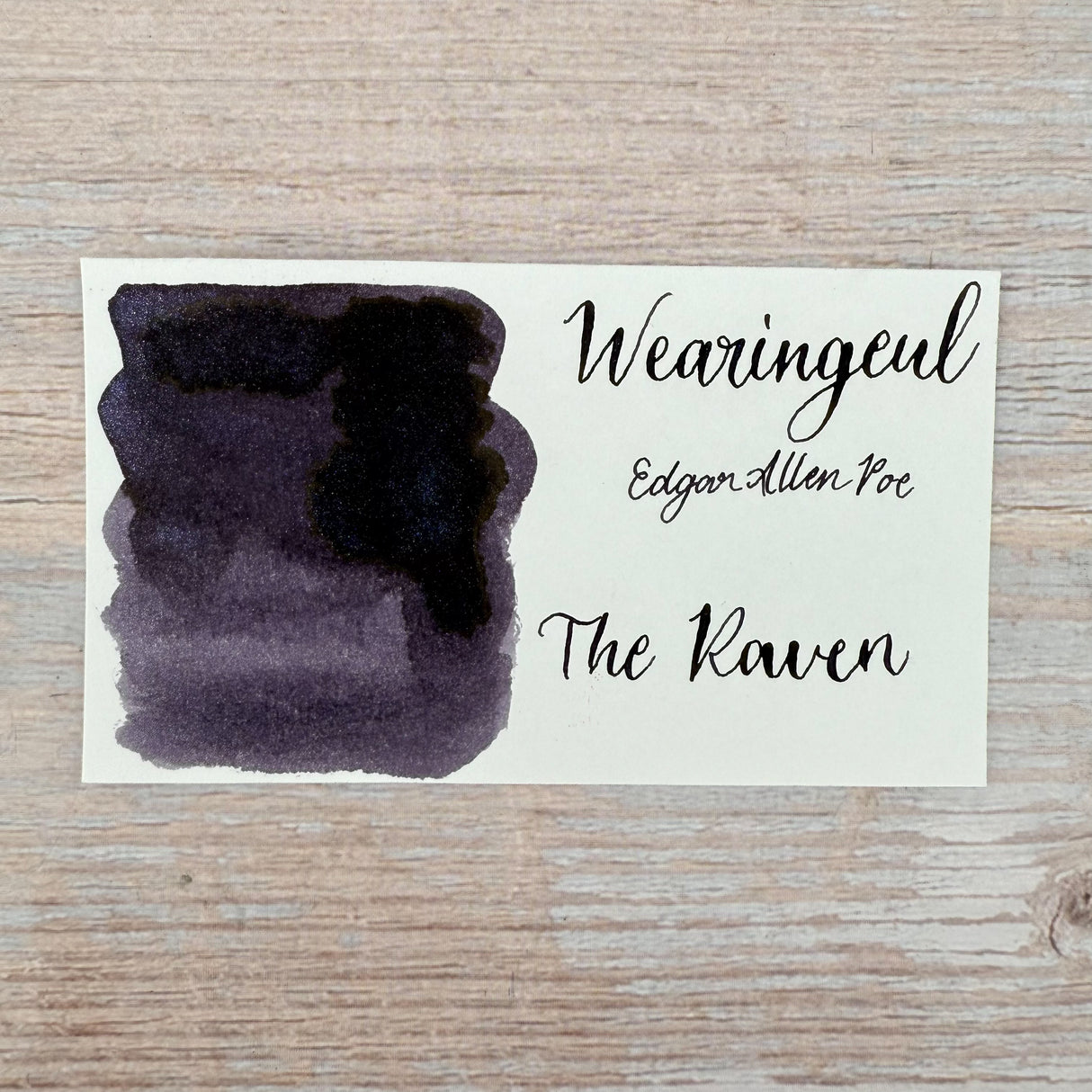 Wearingeul The Raven - 30ml Bottled Ink