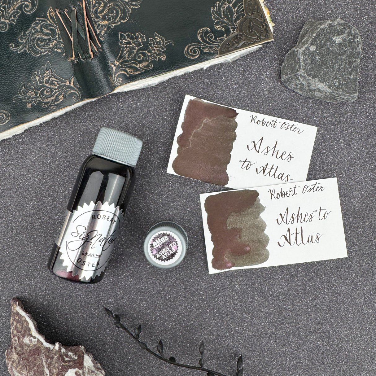 Robert Oster From Ashes to Atlas - 50ml Bottled Ink (Atlas Exclusive)