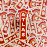 Atlas Stationers Sticker - Atlas Cinema
