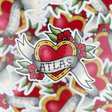 Atlas Stationers Sticker - Atlas Tat