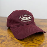Atlas Stationers 1939 Dad Hat - Maroon (Atlas Exclusive)