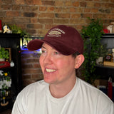 Atlas Stationers 1939 Dad Hat - Maroon (Atlas Exclusive)