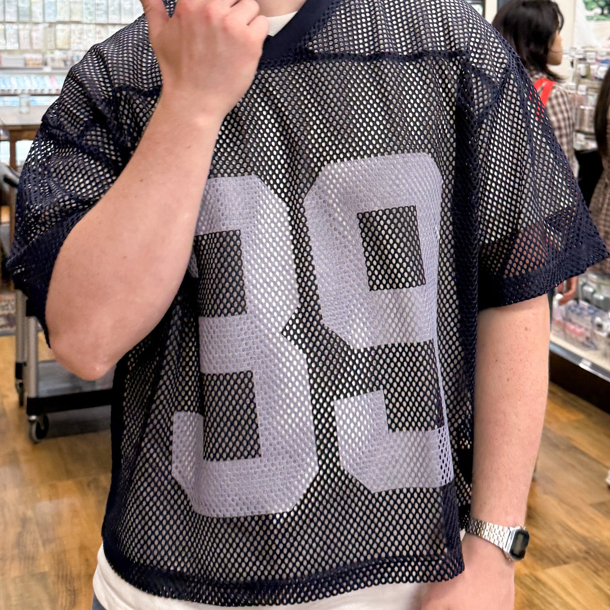 Atlas Stationers Mesh Jersey - Navy (Atlas Exclusive)